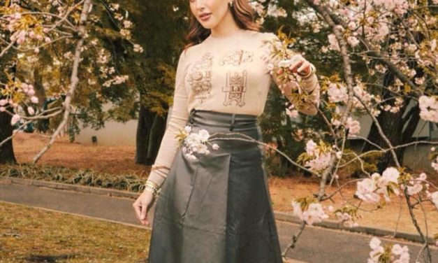 Elegan Dan Cantik: Tasya Farasya Di Shinjuku Gyoen