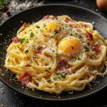 Carbonara Spaghetti Kuliner Italia Creamy Dan Menggoda