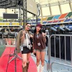 Gemes Banget! Ayu Ting Ting Dan Bilqis Larut Dalam Konser BTS