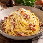 Gurih Maksimal! Spaghetti Carbonara Creamy Dengan Saus Keju