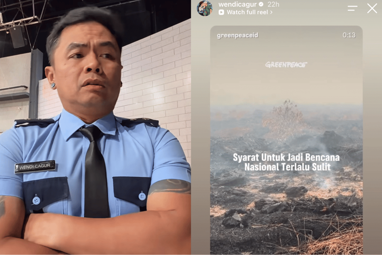 Wendi Cagur Resah! Konten Karhutla Ada Mengalami Pembatasan